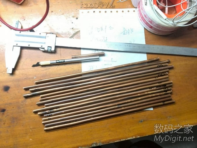 【高清大图】对讲机压信号大杀器——DIY15单元八木天线