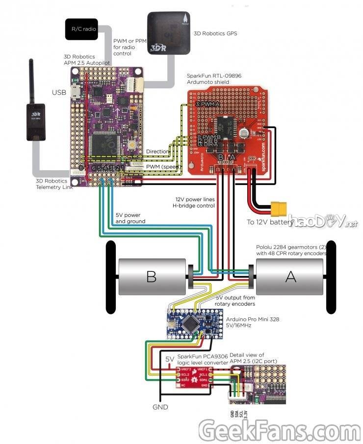两个轮子也不倒,DIY一个自平衡机器人