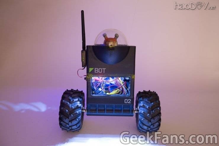 两个轮子也不倒,DIY一个自平衡机器人