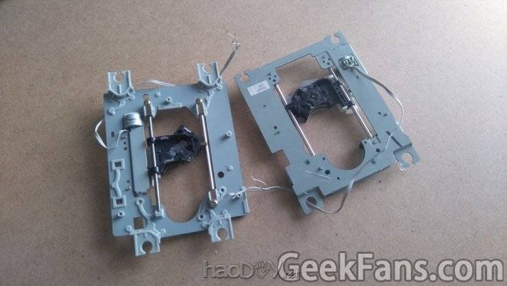 旧DVD驱动器DIY一个Arduino Mini数控绘图机