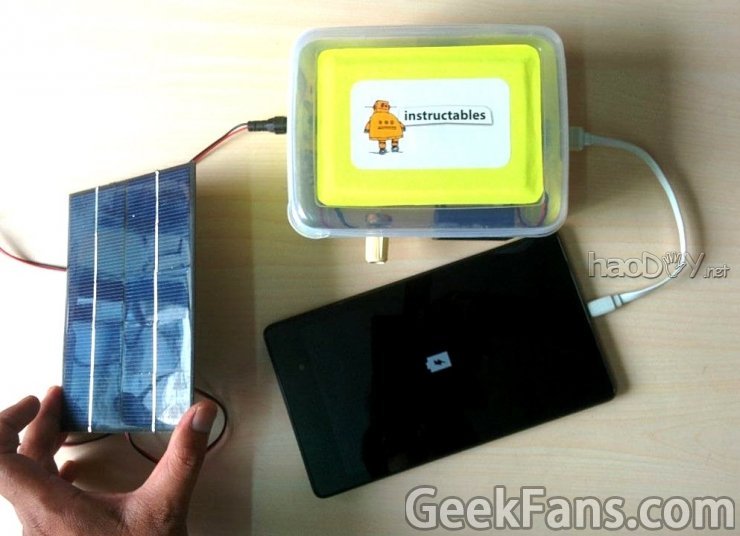 有光就有电:DIY能为手机充电的太阳能充电器