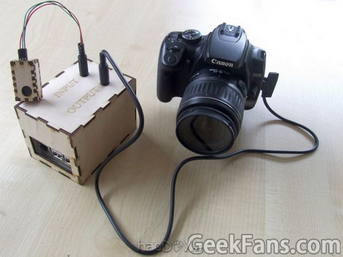 自制一条声控快门线