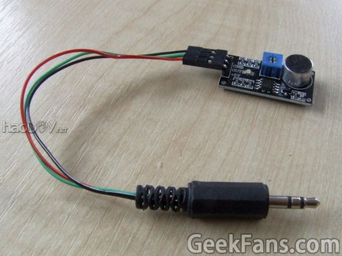 自制一条声控快门线