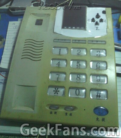 把废手机改成座机电话【有视频】