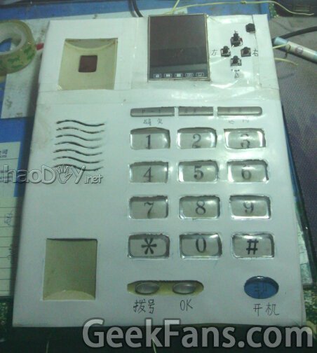 把废手机改成座机电话【有视频】