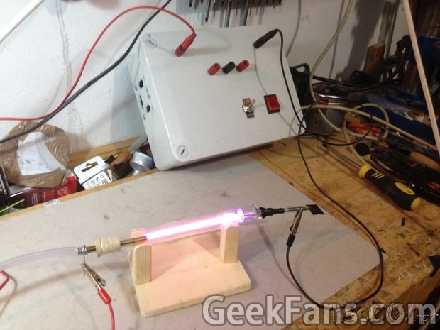 教你用试管做等离子体发生器