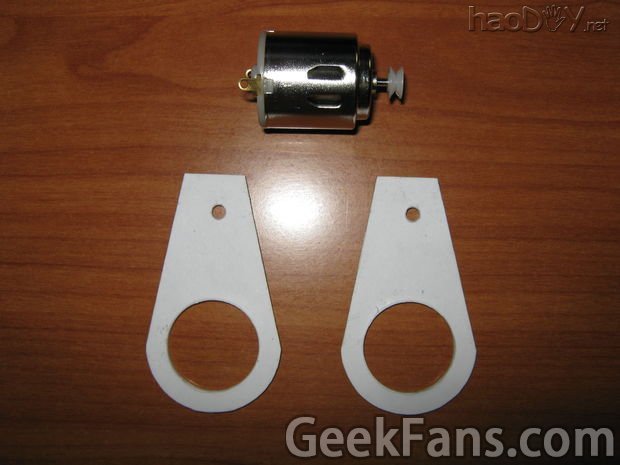 纸板做的行走机器人