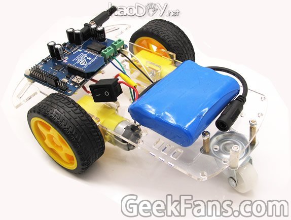 轻松制作手机蓝牙遥控小车