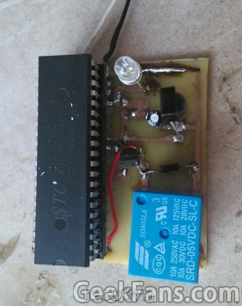 红外遥控的继电器