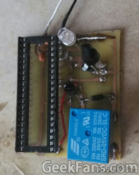 红外遥控的继电器