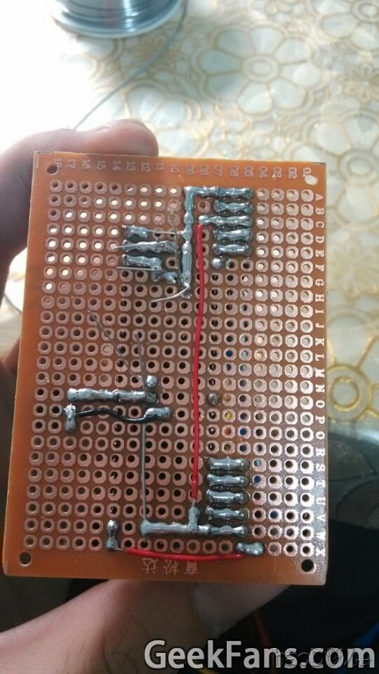 【自制自行车尾灯】带呼吸灯