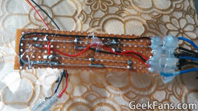 【自制自行车尾灯】带呼吸灯