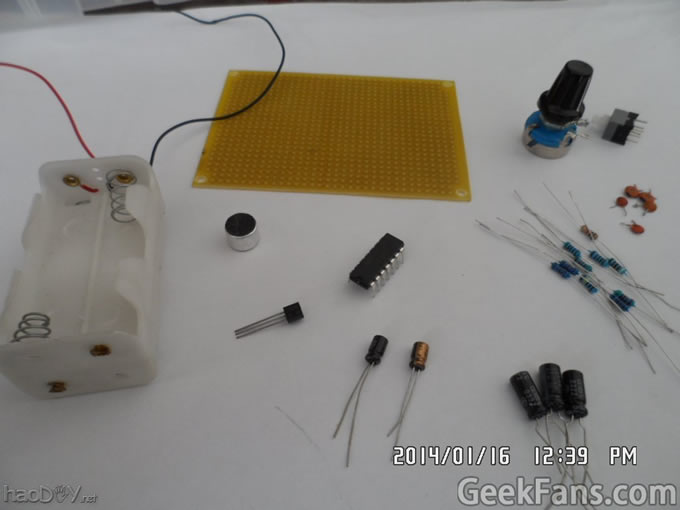 自制高精度无线话筒