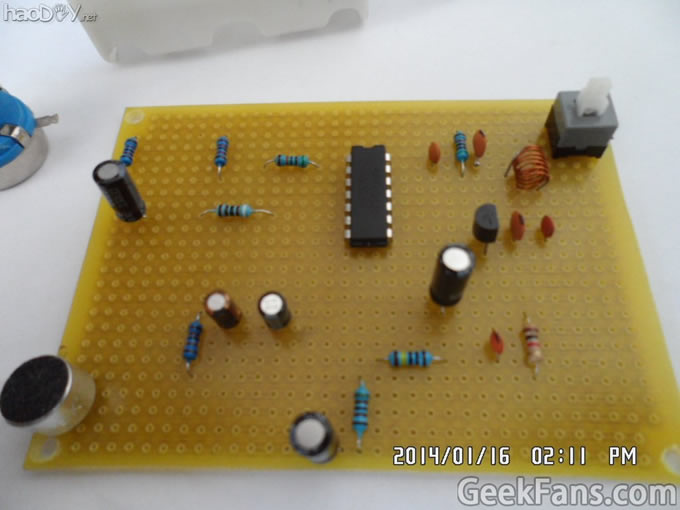 自制高精度无线话筒