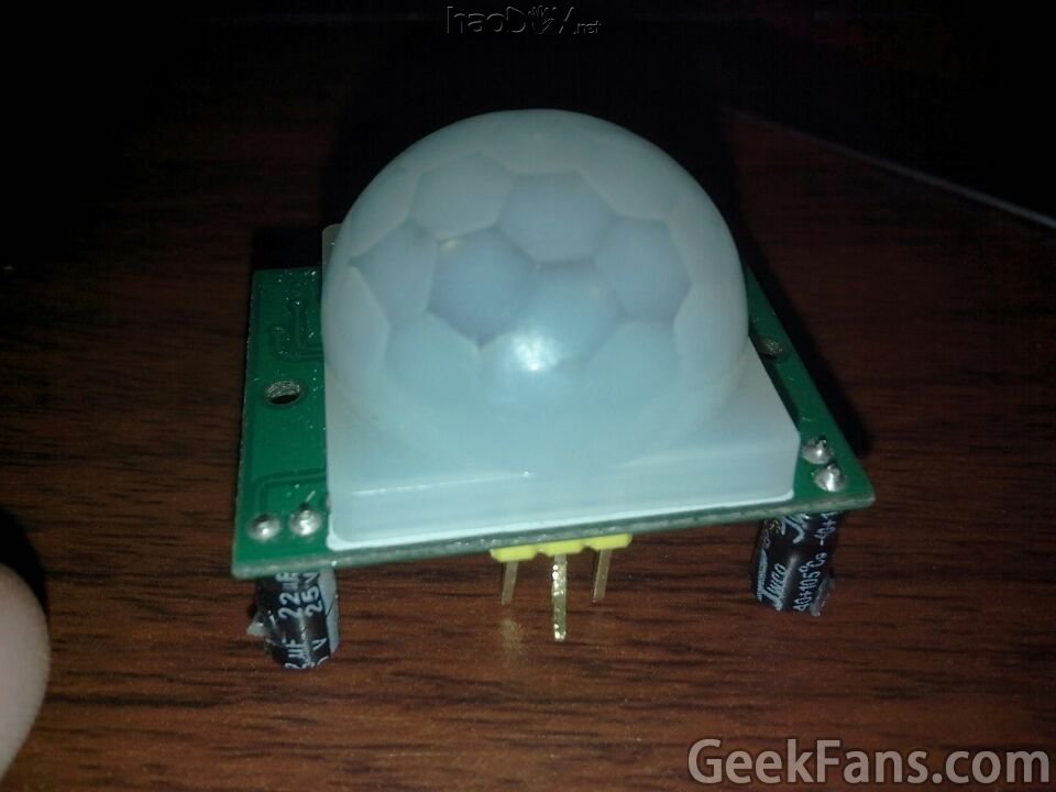 自制超省电人体感应LED灯