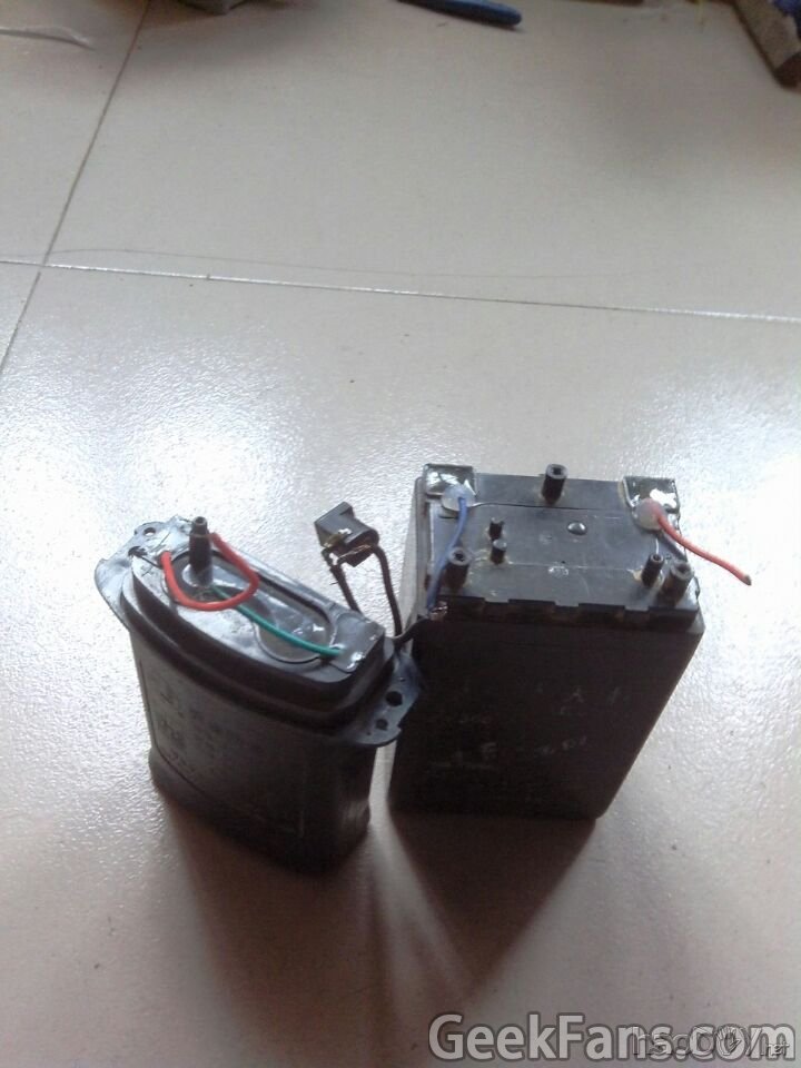 自制超省电人体感应LED灯