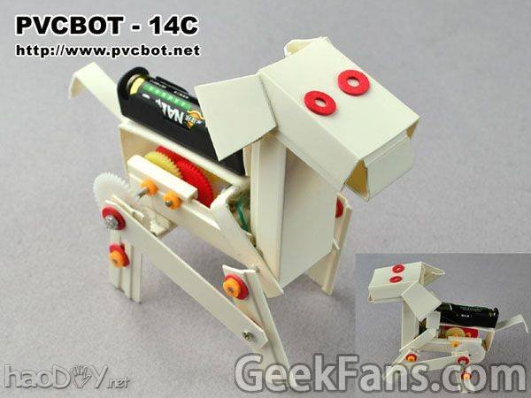 PVCBOT-14-C_600.jpg PVCBOT【14号C版】机械狗