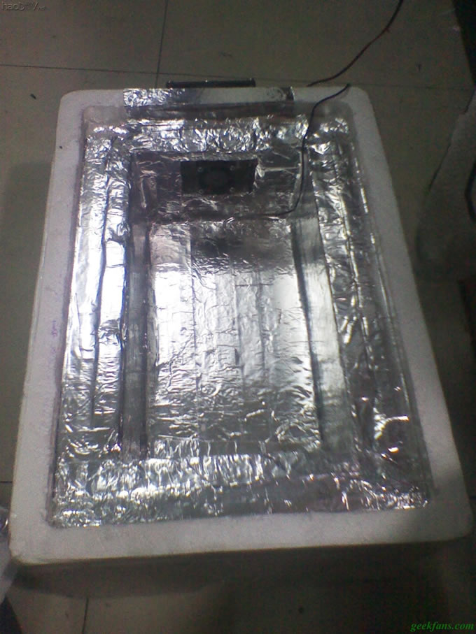 自制半导体制冷小冰箱