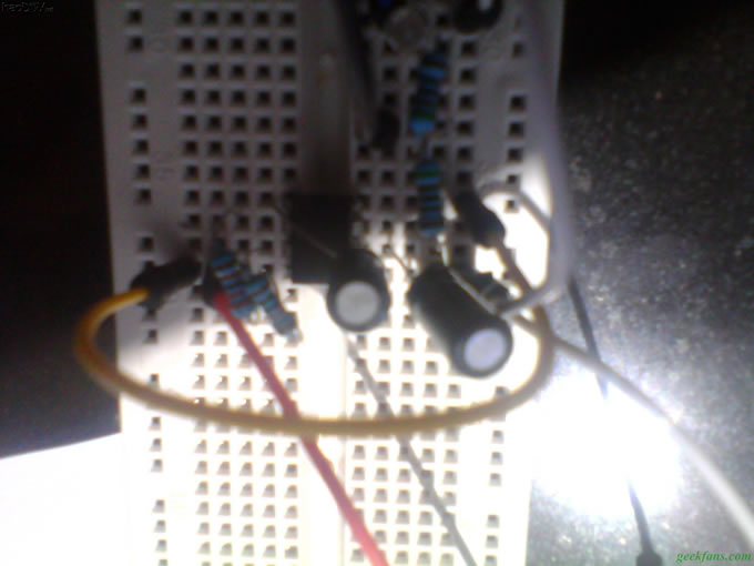 小白也做呼吸灯