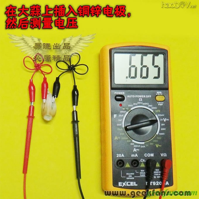 铜锌/铜镁 自制生物电池效能大比拼 土豆电池