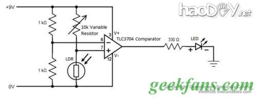 新版光线探测器(经济版)