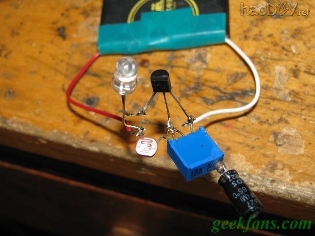 光线探测器(超级经济版)自动光控夜灯