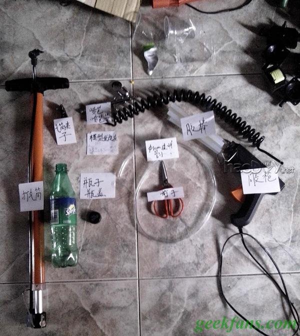 有喷笔没泵怎么办?diy制作喷泵
