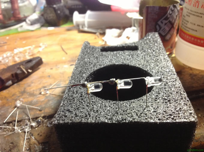 不用单片机做led光立方