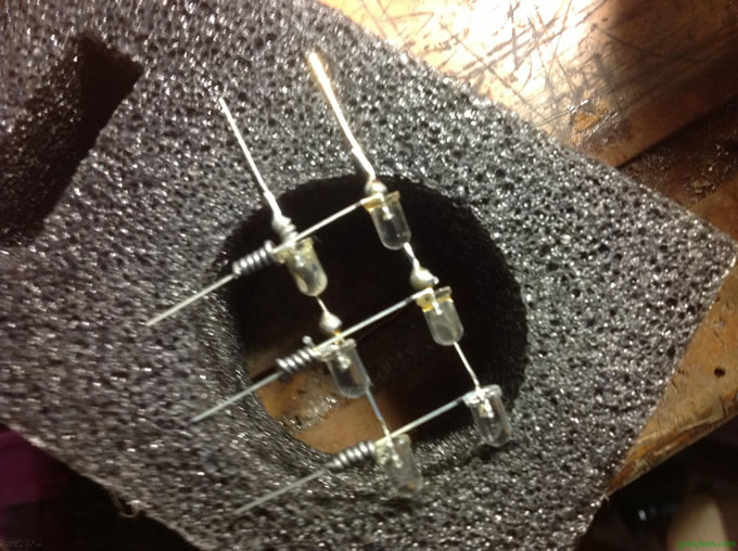 不用单片机做led光立方