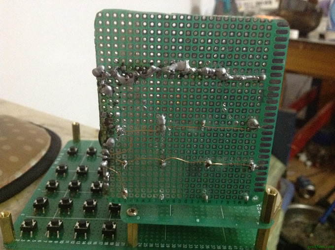 不用单片机做led光立方