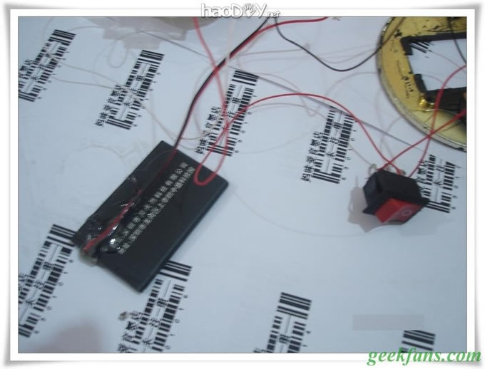 自制别致小台灯