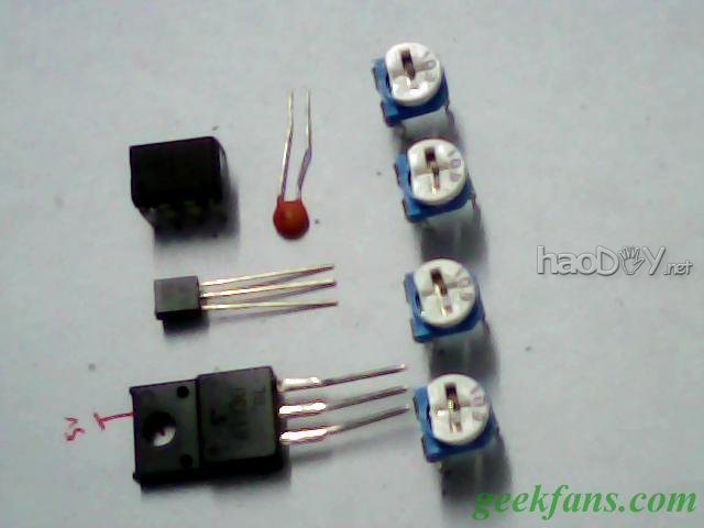 8个常见元件完成无线输电(非接触输电)