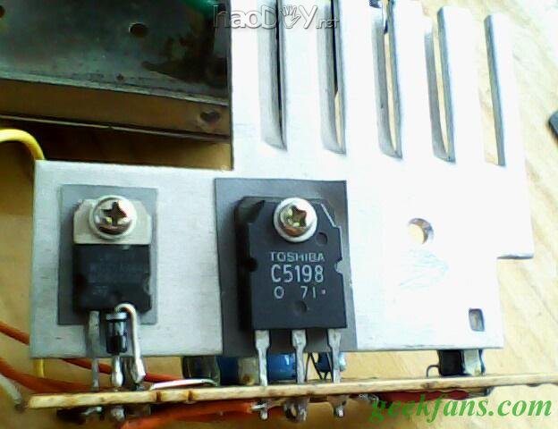 自制连续可调稳压电源(扩流)