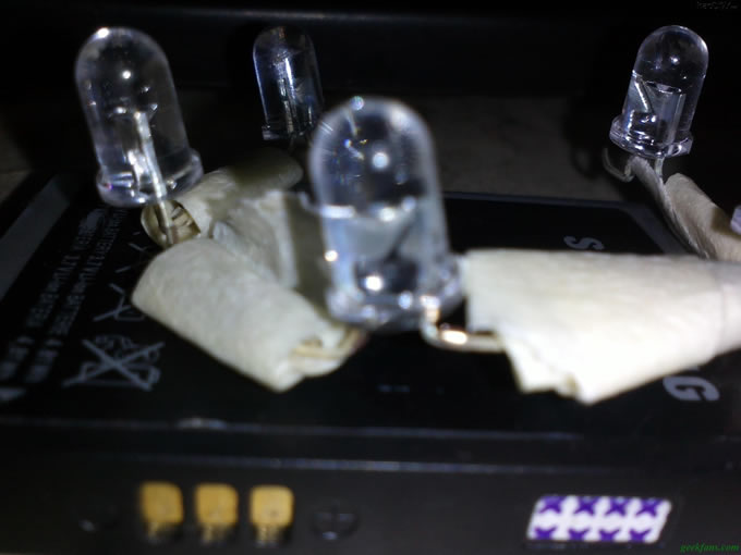 简单红外LED使用效果