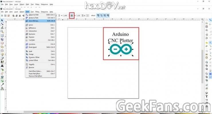 旧DVD驱动器DIY一个Arduino Mini数控绘图机
