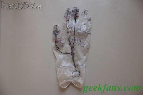 LED多点触控手套