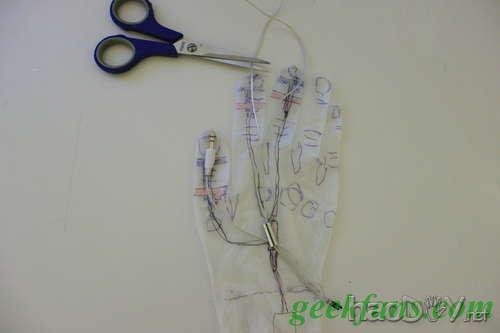 LED多点触控手套