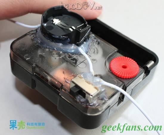 DIY炫丽的硬盘钟