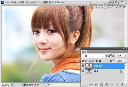 怎样用PS调出LOMO风格图片