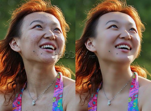 PS人物磨皮教程