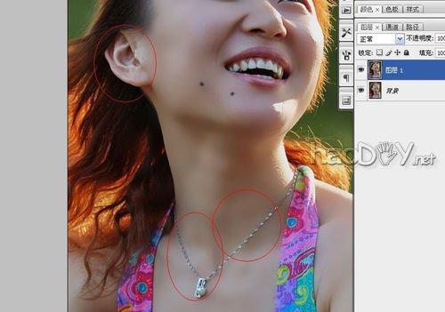 PS人物磨皮教程