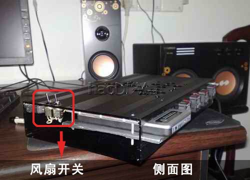 自制带硬盘笔记本散热底座