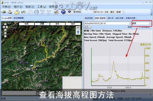 用GPS模块绘制旅行路线图