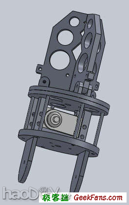 三指机器爪:从手开始做机器人