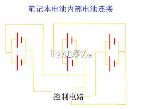 用7号电池DIY笔记本电源