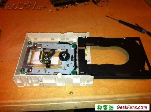 用废旧光驱DIY激光雕刻机