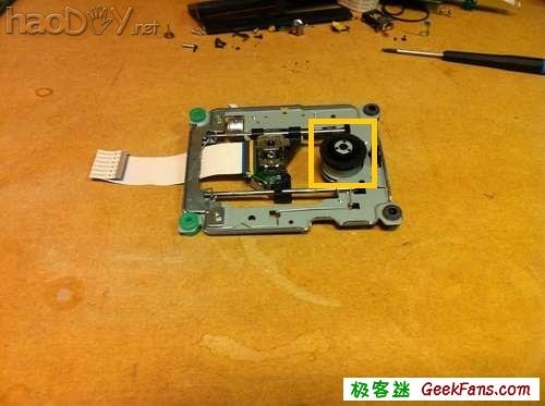 用废旧光驱DIY激光雕刻机