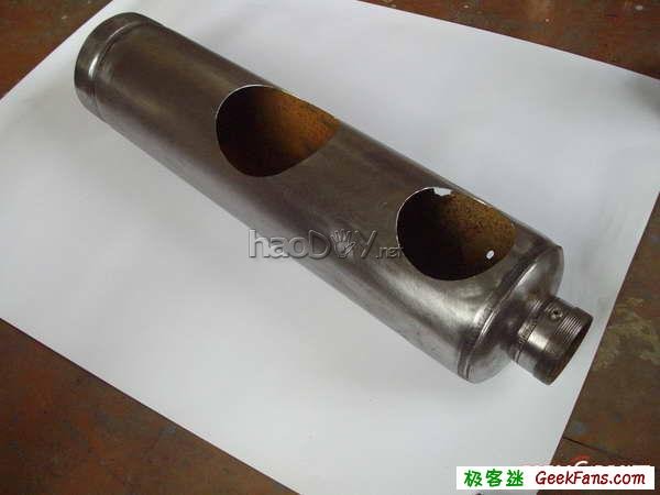 用灭火器DIY超酷红色音箱