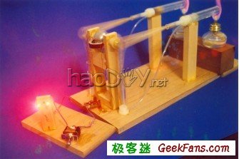 制作双缸斯特林引擎发电机