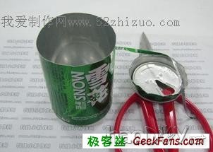 科技小制作:易拉罐电池